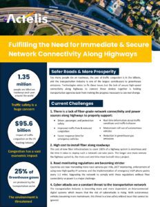 Fulfilling the Need for Immediate Secure Network Connectivity Along Highways Use Case Actelis pdf 1
