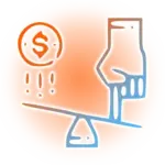 Icon Bright Solution Dark Transparent Background