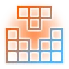 Icon - Bright - Tetris - Dark Transparent Background